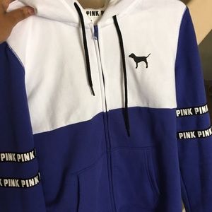 VS Pink Full Zip Jacket